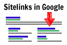 Sitelinks in Search Console.